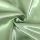 Sage Green Satin Self-Tie Universal Chair Cover, Folding, Dining, Banquet and Standard#whtbkgd