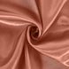 Terracotta (Rust) Satin Self-Tie Universal Chair Cover#whtbkgd