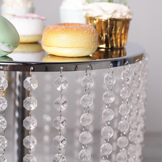 Create a Glamorous Dessert Display with Crystal Chains