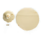 18inch Round Metallic Gold Chandelier Cake Stand Display Plate, Cupcake Dessert Pedestal