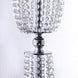 32inch Silver Acrylic Crystal Pendant Chain Hourglass Chandelier Stand