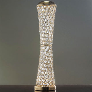 Elegant Metallic Gold Floral Vase Centerpiece