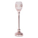 2 Pack | 16inch Blush/Rose Gold Metal Goblet Acrylic Crystal Votive Candle Holder Set#whtbkgd