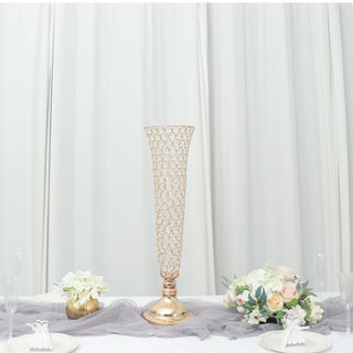 The Perfect Gold Table Centerpiece