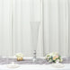 2 Pack | Silver 28inch Tall Crystal Beaded Trumpet Vase Set, Table Centerpiece