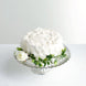 12inch Glass Pedestal Cake Stand Plate Cupcake Holder Dessert Appetizer Display Silver Wavy Edge