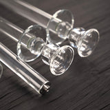33inch Clear 7 Arm Crystal Cluster Round Taper Candelabra, Candle Holder Pillar Candles Mirror Base