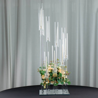 Versatile Glass Candle Stand for Any Occasion