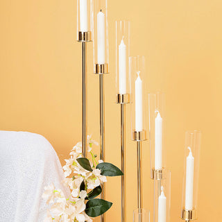 Create an Exquisite Focal Point with the Gold Taper Candle Holder