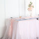 12inch x 10yd | Blush/Rose Gold Sheer Chiffon Fabric Bolt, DIY Voile Drapery Fabric