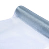 12inch x 10yd | Dusty Blue Sheer Chiffon Fabric Bolt, DIY Voile Drapery Fabric