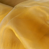 12inch x 10yd | Gold Sheer Chiffon Fabric Bolt, DIY Voile Drapery Fabric#whtbkgd