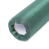 12inch x 10 yards | Hunter Emerald Green Sheer Chiffon Fabric Bolt, DIY Voile Drapery Fabric