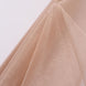 12inch x 10yards | Nude Sheer Chiffon Fabric Bolt, DIY Voile Drapery Fabric