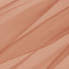 12inchx10yd Terracotta (Rust) Sheer Chiffon Fabric Bolt, DIY Voile Drapery Fabric