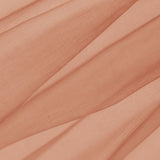 12inchx10yd Terracotta (Rust) Sheer Chiffon Fabric Bolt, DIY Voile Drapery Fabric