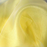 12inch x 10yd | Yellow Sheer Chiffon Fabric Bolt, DIY Voile Drapery Fabric#whtbkgd