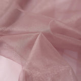 54inch x 10yard | Dusty Rose Solid Sheer Chiffon Fabric Bolt, DIY Voile Drapery Fabric