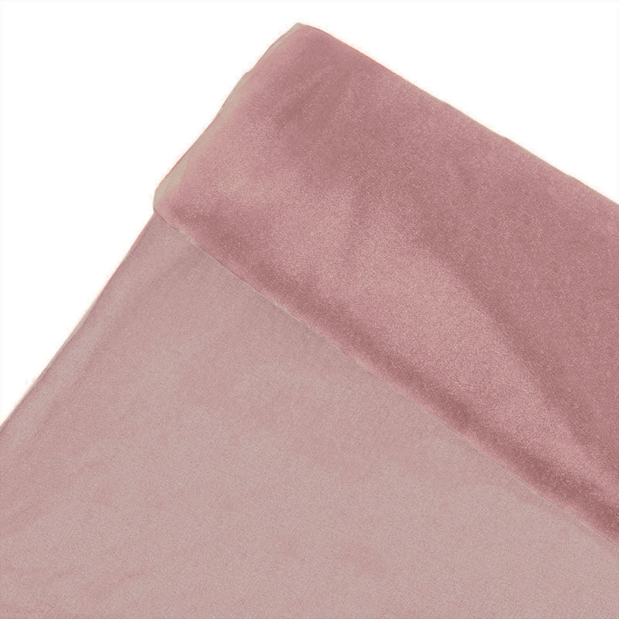 54inch x 10yard | Dusty Rose Solid Sheer Chiffon Fabric Bolt, DIY Voile Drapery Fabric#whtbkgd
