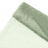 54inch x 10yard | Sage Green Solid Sheer Chiffon Fabric Bolt, DIY Voile Drapery Fabric#whtbkgd