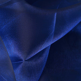 Navy Blue Chiffon Fabric Bolt for Event Decor