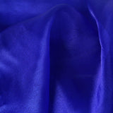 54inch x 10yard | Royal Blue Solid Sheer Chiffon Fabric Bolt, DIY Voile Drapery Fabric
