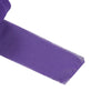 6yd Purple Silk-Like Chiffon Linen Ribbon Roll For Bouquets, Wedding Invitations Gift Wrapping