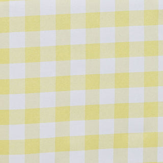 Versatile and Stylish Checkered Polyester Linen
