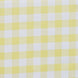 90x156" White/Yellow Perfect Picnic Inspired Checkered Polyester Tablecloths#whtbkgd