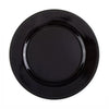 6 Pack 13inch Beaded Black Acrylic Charger Plate, Plastic Round Dinner Charger#whtbkgd