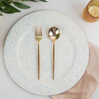 Affordable and Versatile Event Decor in Iridescent Blue