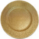 6 Pack | 13inch Gold Glitter Acrylic Plastic Round Charger Plates#whtbkgd