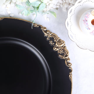 Enhance Your Wedding or Event Decor with Baroque Charger Plates