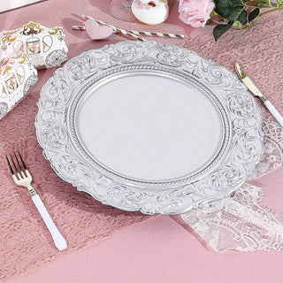 Create a Stunning Table Setting with Vintage Silver Serving Trays