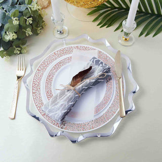 Elevate Your Dining Experience with Round Dinner Charger Plates