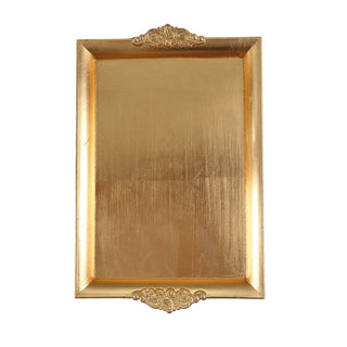 Add a Touch of Luxury with Gold Rectangle Decorative Acrylic Serving Trays