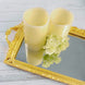 Metallic Gold Resin Decorative Vanity Serving Tray, Rectangle Mirrored Tray