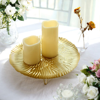 Versatile and Stylish Pedestal Serving Tray