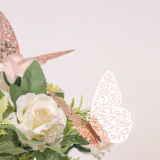 Add a Touch of Elegance with Rose Gold Butterfly Wall Decals