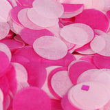Pink Theme Tissue Paper & Foil Table Confetti Mix, Balloon Confetti Decor – Fuchsia#whtbkgd