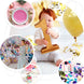 18G Bag | Navy/Gold Theme Tissue Paper & Foil Table Confetti Mix, Balloon Confetti Decor - Champagne