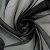 18ft | Black Wedding Arch Drapery Fabric Window Scarf Valance, Sheer Organza Linen#whtbkgd