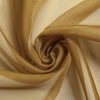 18ft | Gold Wedding Arch Drapery Fabric Window Scarf Valance, Sheer Organza Linen#whtbkgd
