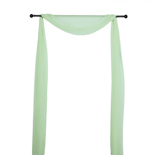 Versatile Window Scarf Valance for a Breezy and Airy Feel