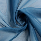 18ft | Navy Blue Wedding Arch Drapery Fabric Window Scarf Valance, Sheer Organza Linen#whtbkgd