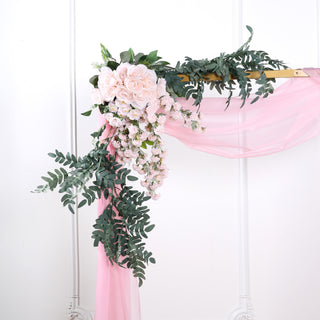 Delicate Pink Sheer Organza Fabric for All Occasions