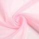 18ft | Pink Wedding Arch Drapery Fabric Window Scarf Valance, Sheer Organza Linen#whtbkgd