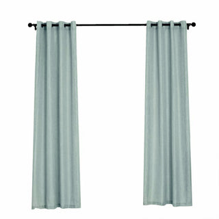Versatile and Stylish Curtain Panels with Chrome Grommets