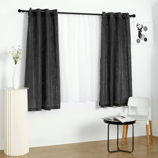 Enhance Your Decor with Handmade Charcoal Gray Curtains