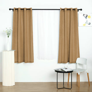 Enhance Your Event Decor with Linen Textured Curtain Panels